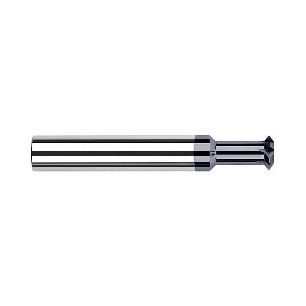 1/8 in. dia. x 0.005in. Radius x 0.067in. x 5/16 Neck Carbide Double Angle Shank Cutter, 4 Flute